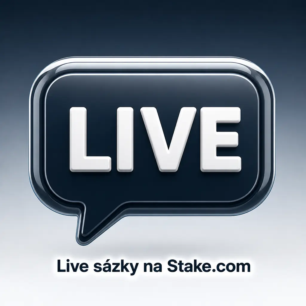 Live sázky na Stake.com na fotbal, tenis, basketbal, hokej a esport s kurzy aktualizovanými v reálném čase