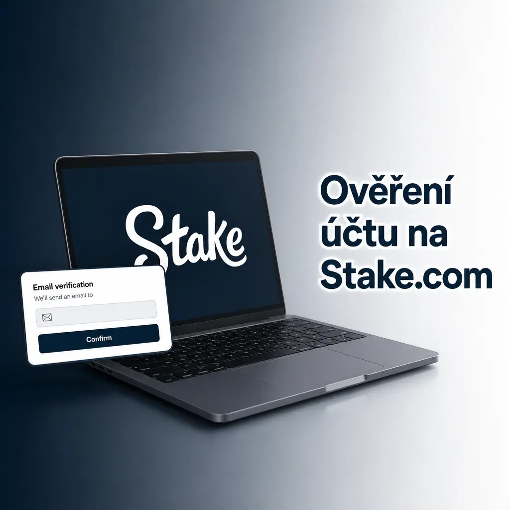 Postup ověření účtu na Stake.com – potvrzení e-mailu, totožnosti, adresy a zdroje prostředků.