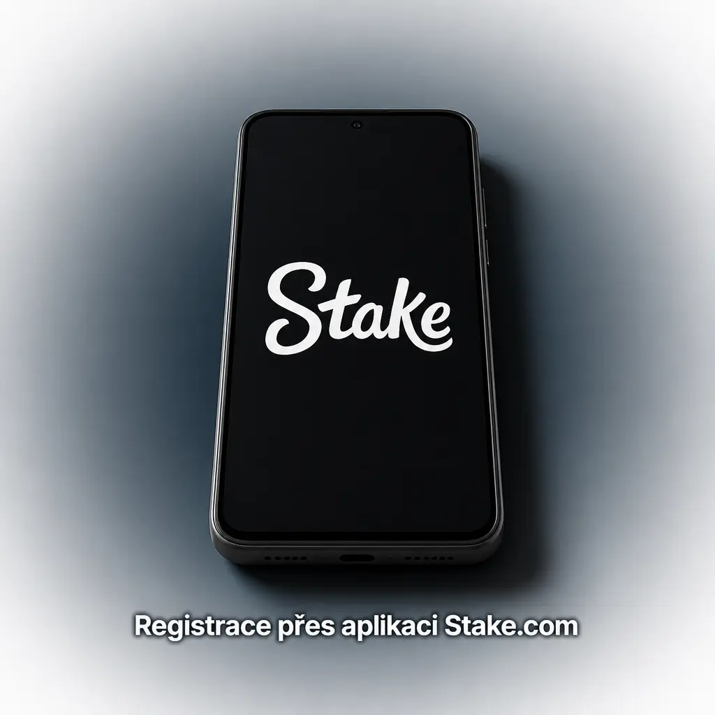 Registrace přes aplikaci Stake.com – návod na založení účtu krok za krokem