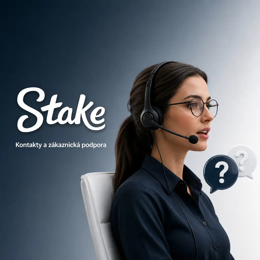 Zákaznická podpora Stake.com dostupná nonstop přes živý chat, e-mail, centrum nápovědy a sociální sítě